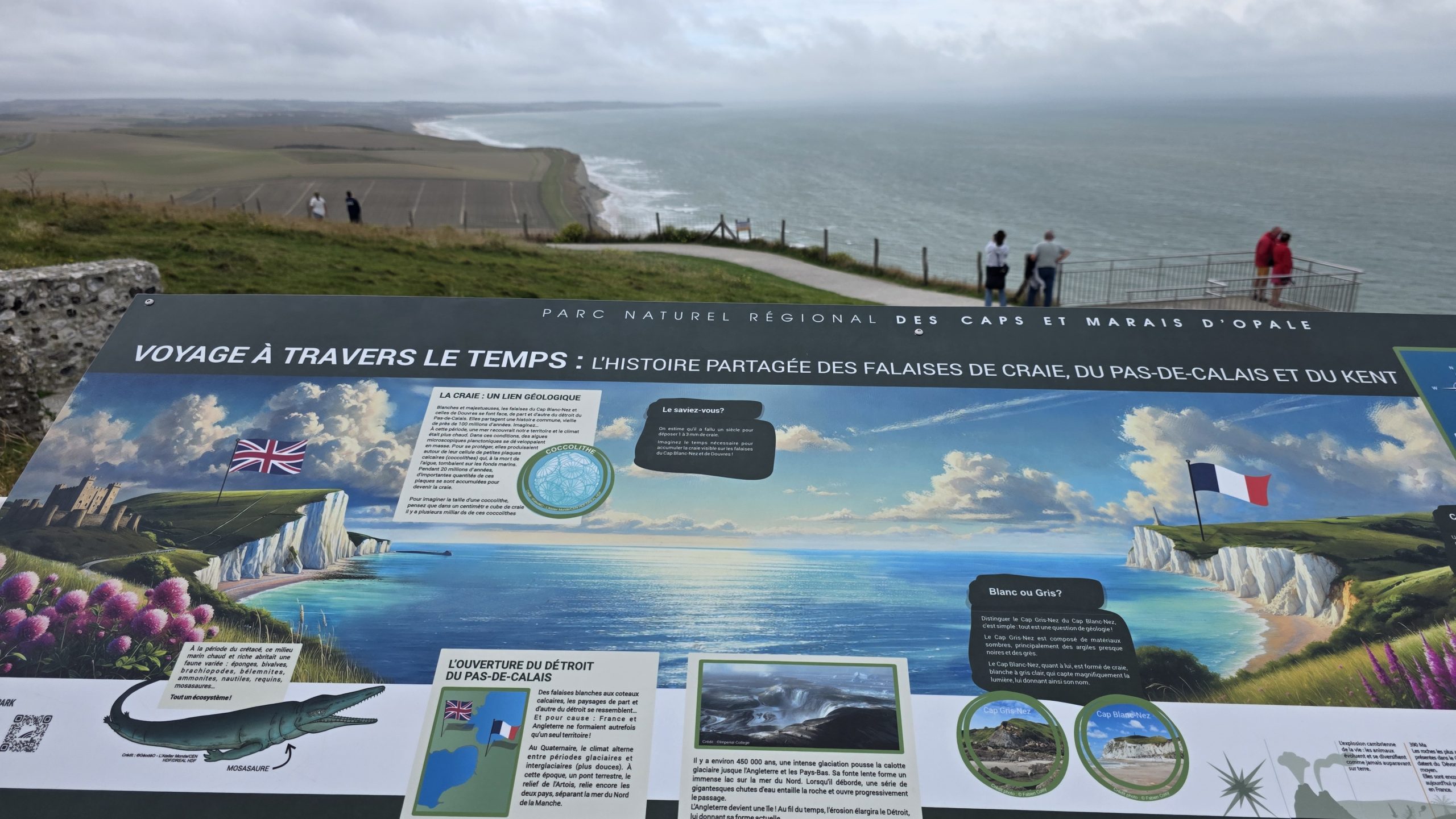 Ausblick vom Cap Blanc-Nez