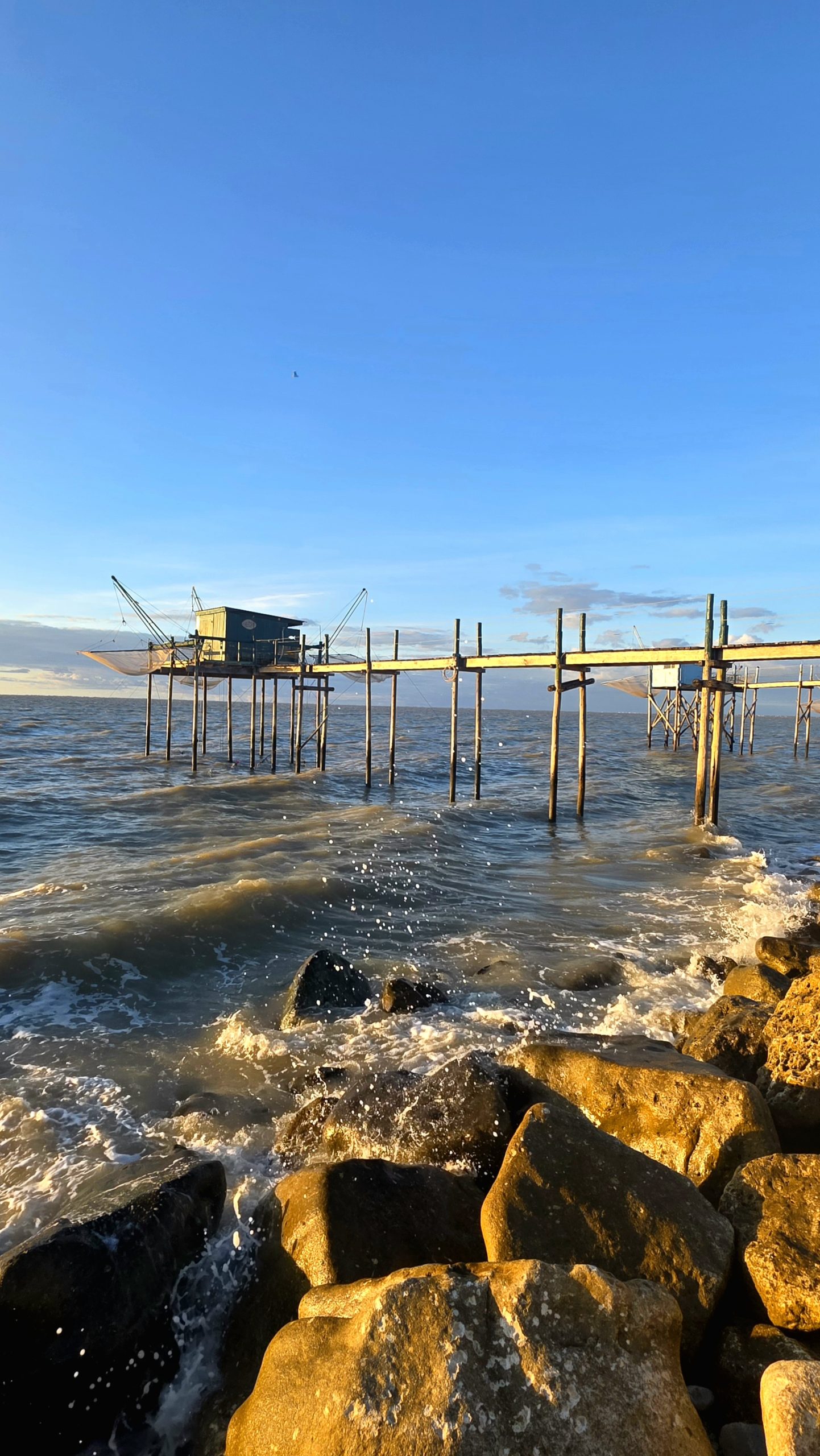 Küste und Austernbänke bei Marsilly
