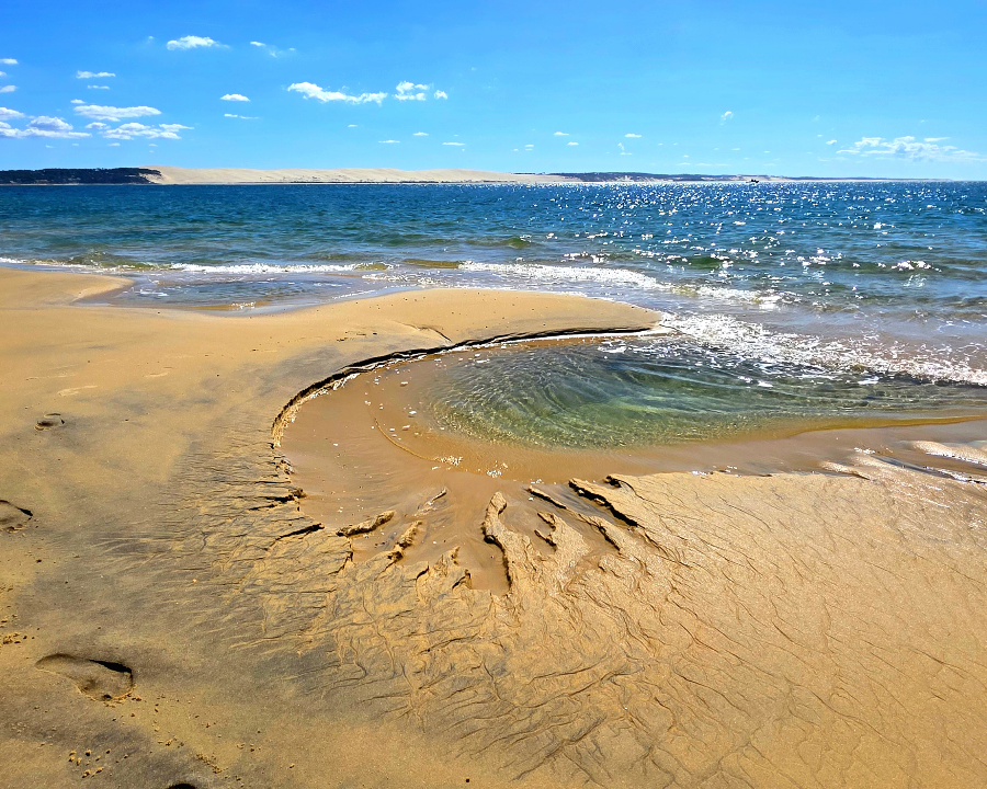 Strand am Atlantik bei Cap Ferret