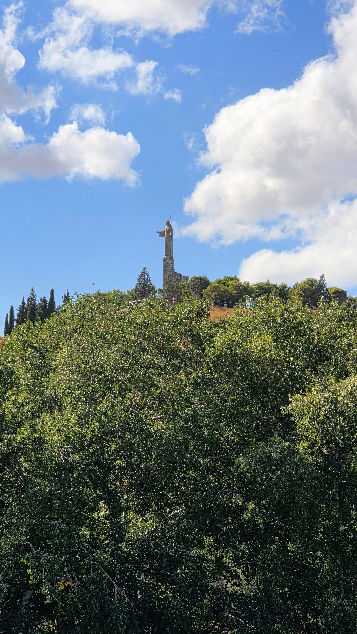 Blick auf die Stadt Tudela in Navarra