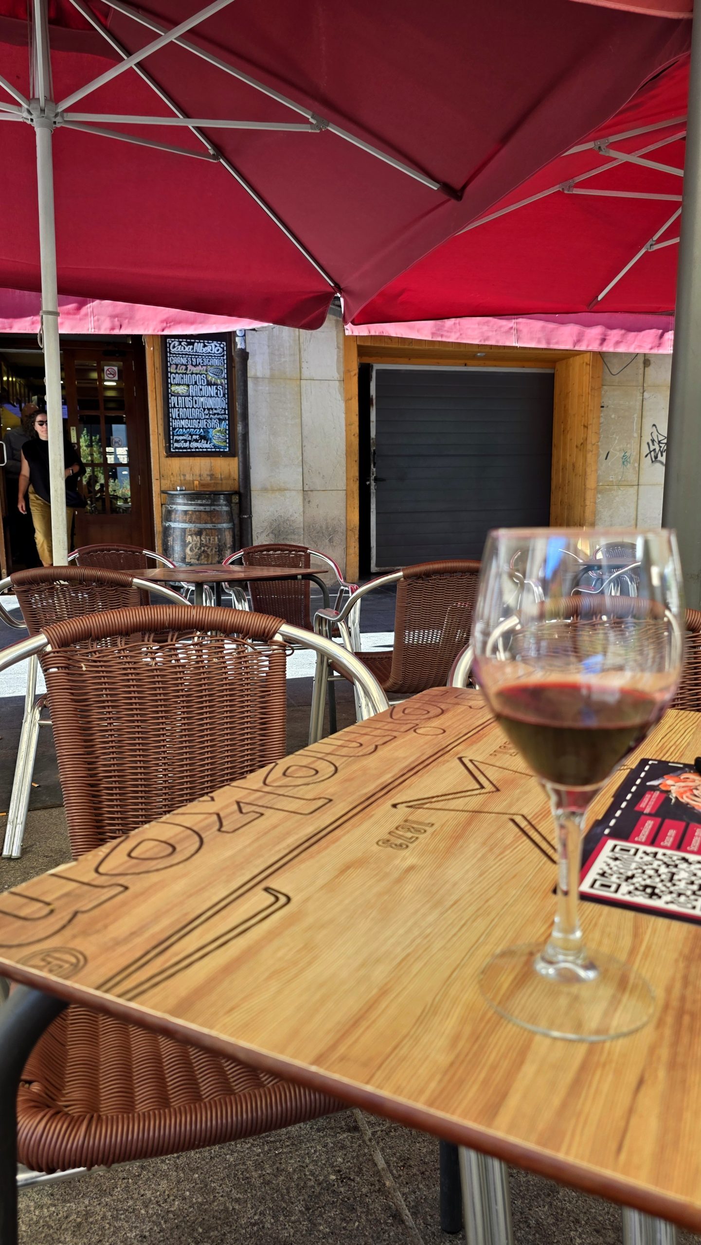 Unterwegs beim Stadtbummel durch Tudela