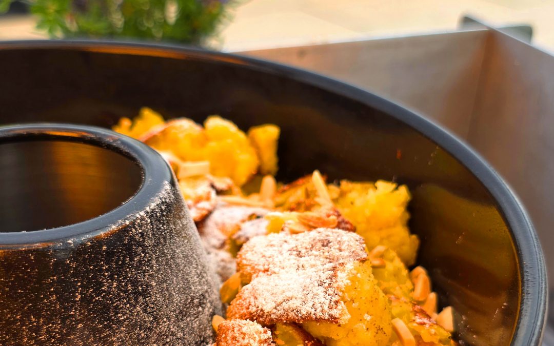 Kaiserschmarrn aus dem Omnia Campingbackofen