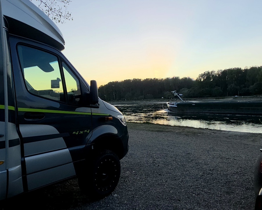 Stellplatz am Rhein in Au am Rhein