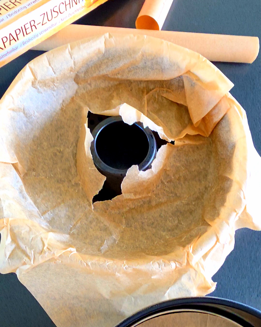 Backpapier Schablone für Omnia Backofen