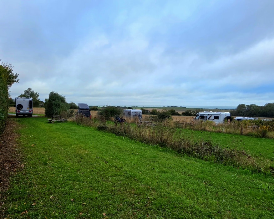 Stellplatz bei Cap Blanc-Nez in Tardinghen