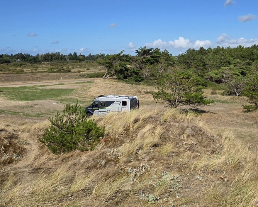 Dünen bei Surville in der Normandie