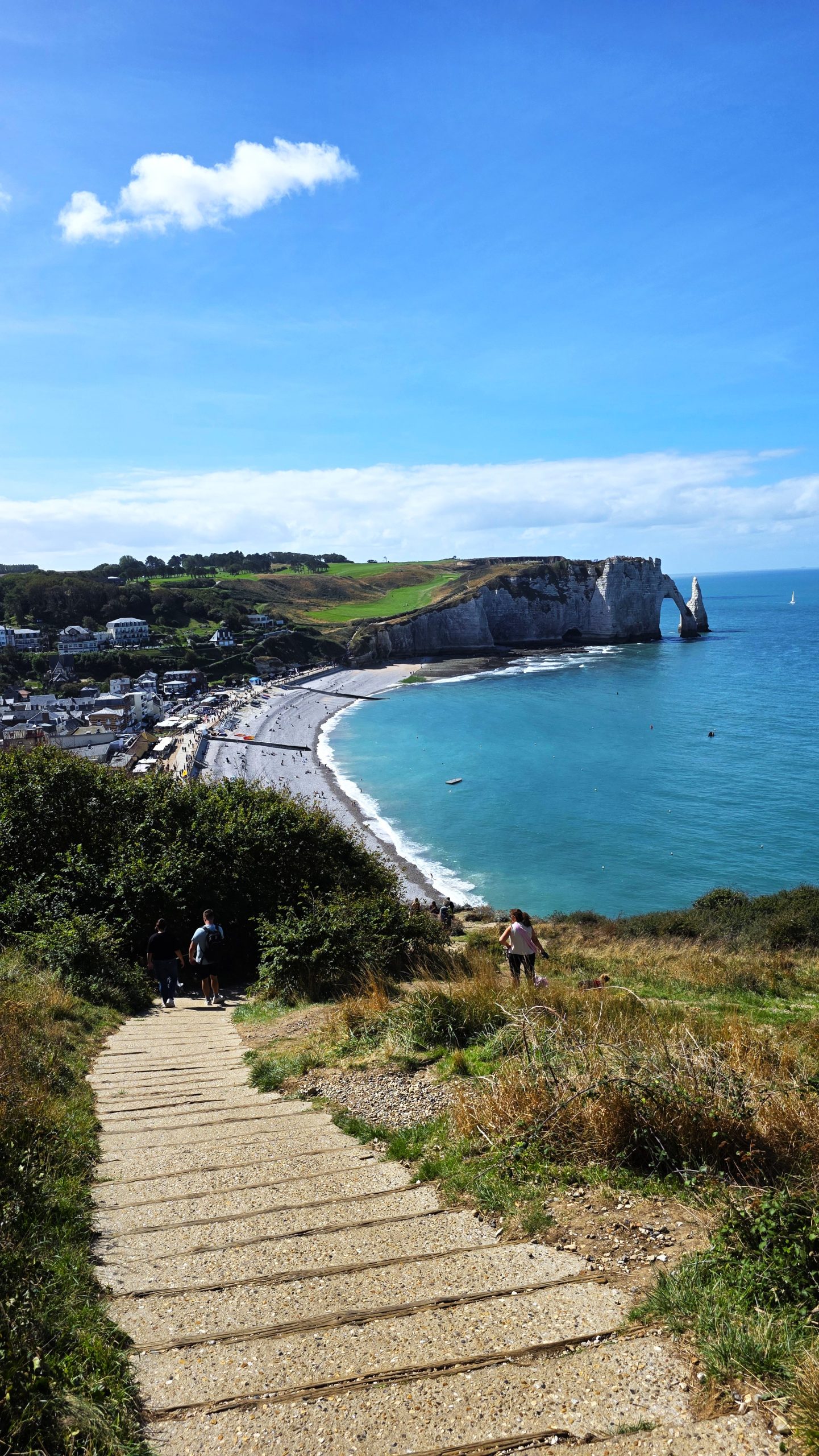 Küste bei Étretat