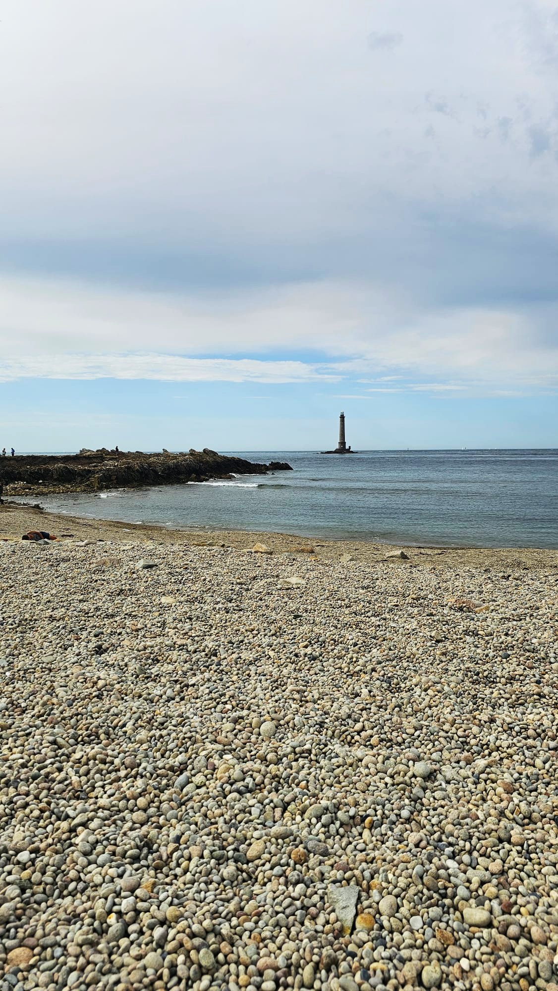 Klippen und Meer bei Goury
