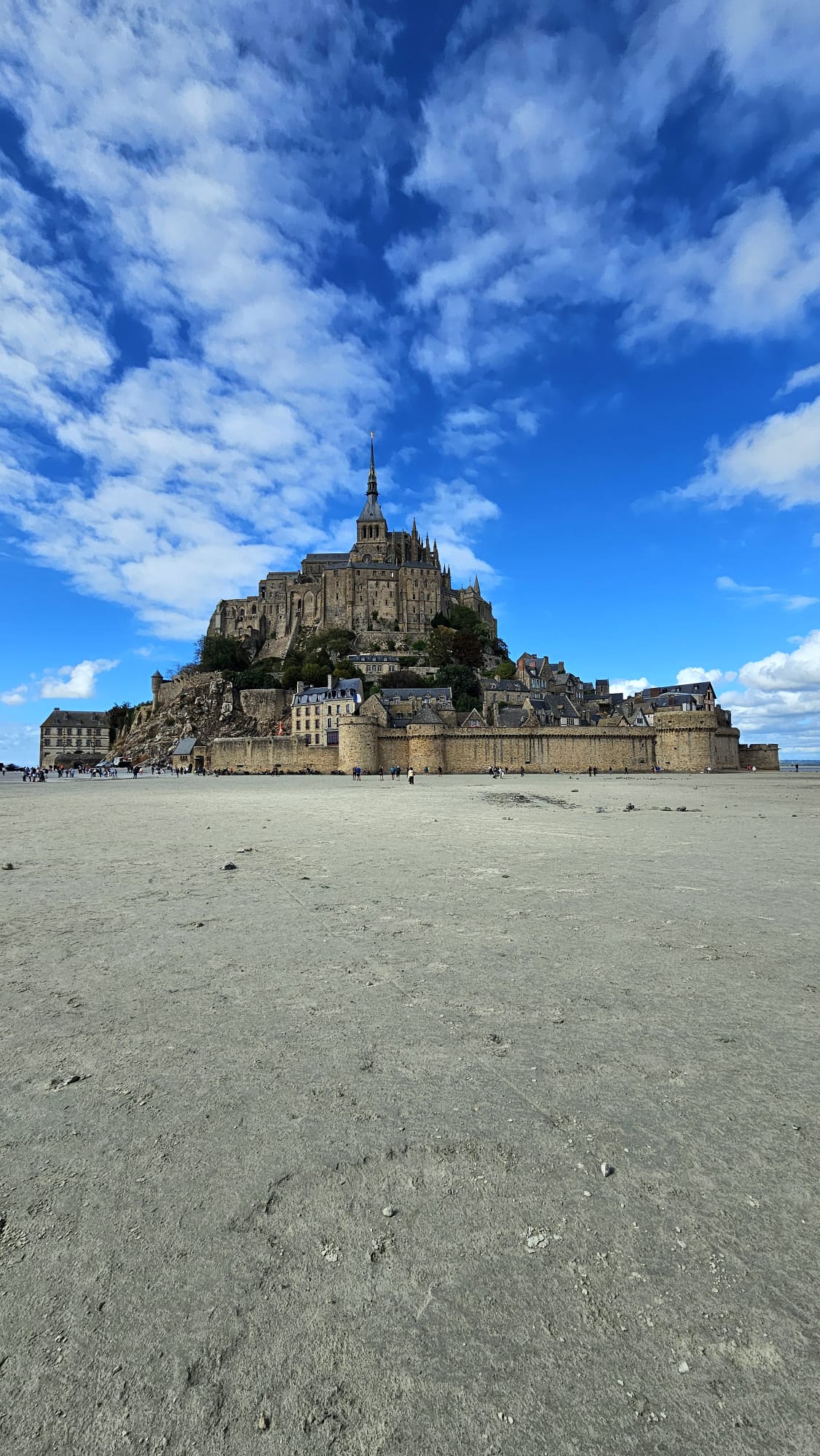 Mont-Saint-Michel bei Ebbe