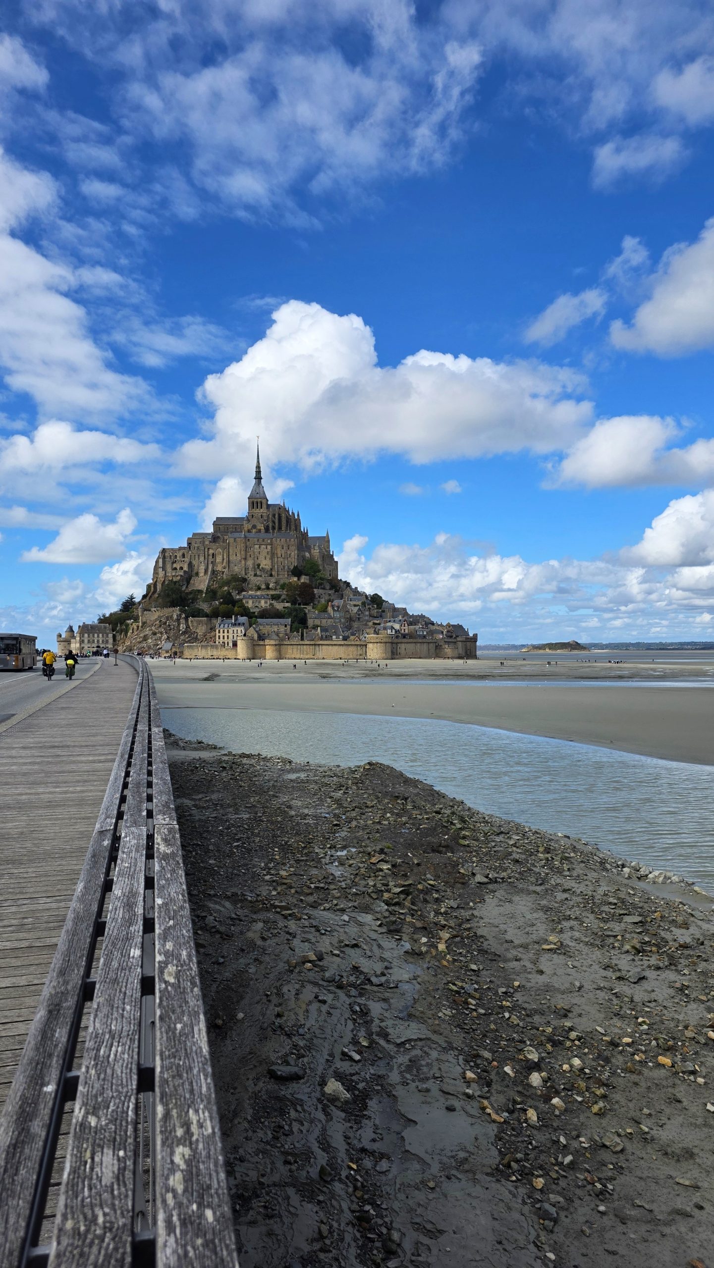 Mont-Saint-Michel aus der Nähe