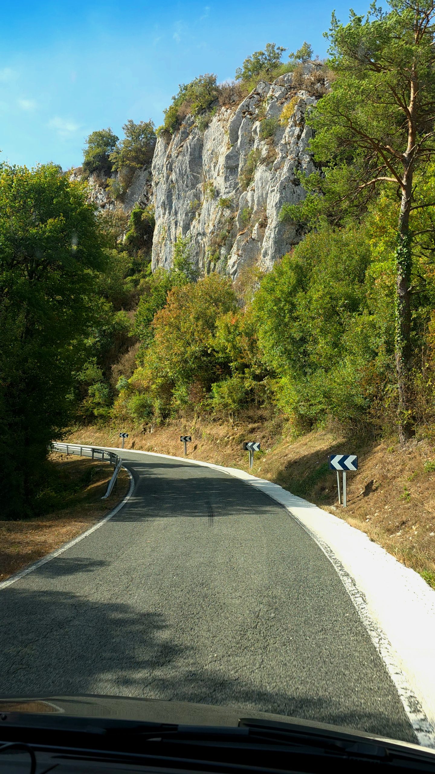 Landschaft in Navarra in Spanien