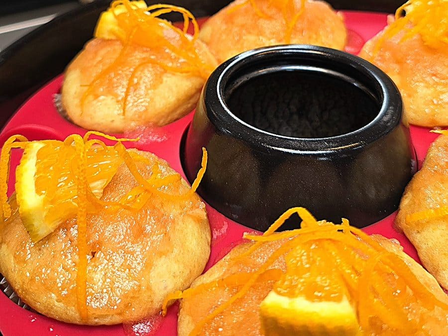 Aperol Muffins aus dem Omnia – einfaches Camping Rezept mit Aperol & Prosecco