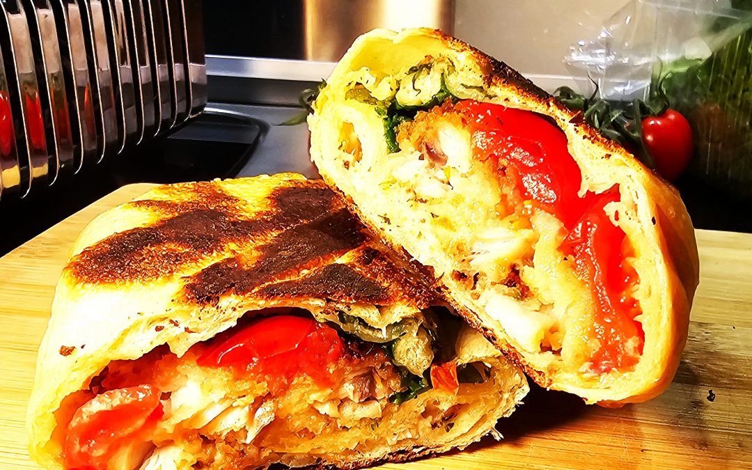 Backfisch to Go im RidgeMonkey Sandwich-Toaster