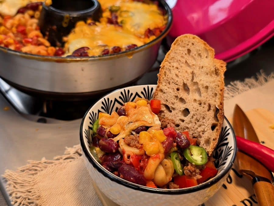 Chili con Carne One Pot mit Hörnli-Nudeln aus dem Omnia