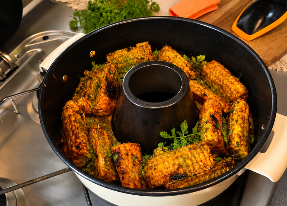 Würzige Mais Rippchen aus dem RoadBaker (Corn Ribs)