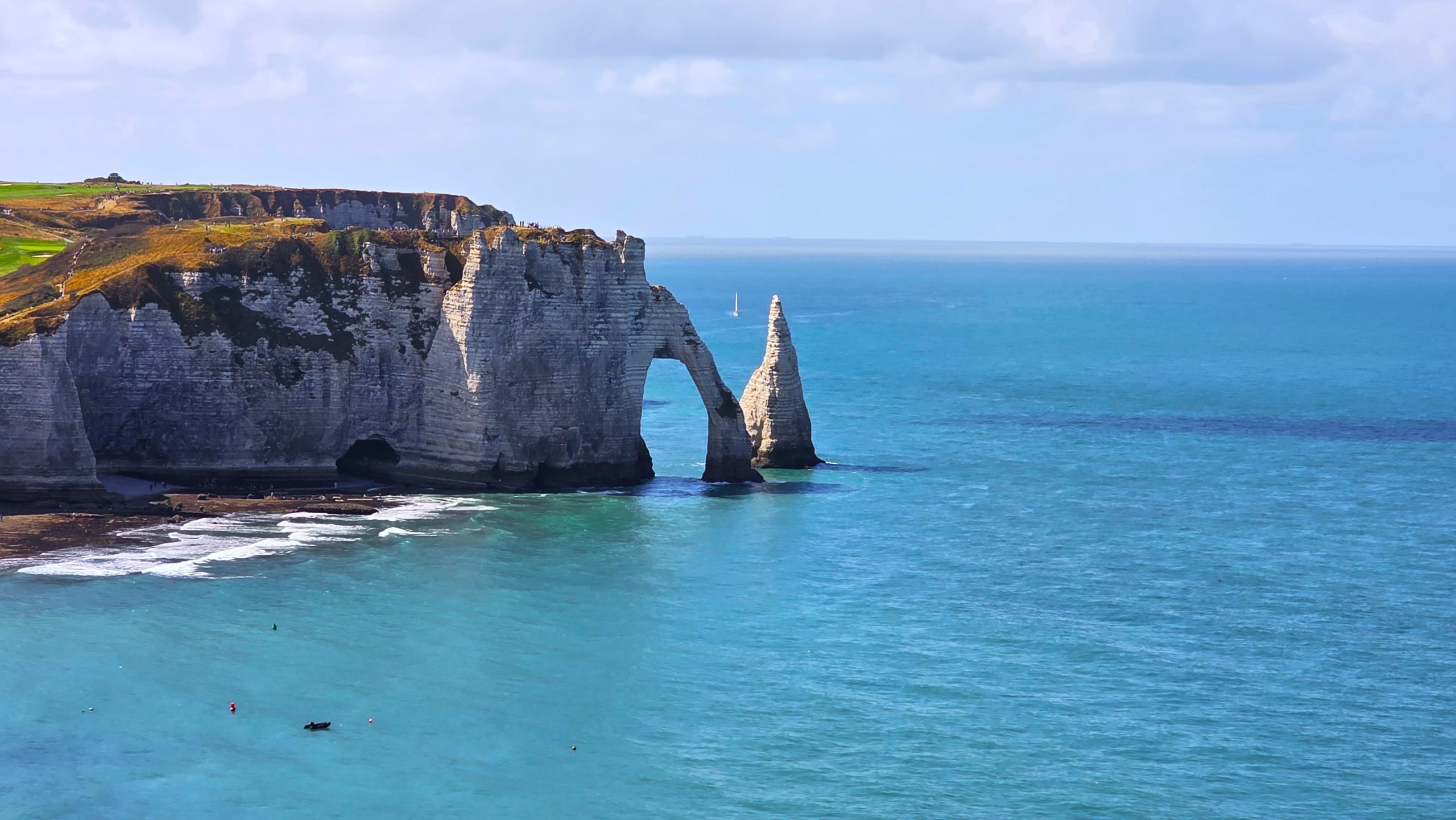 Felsformationen bei Étretat