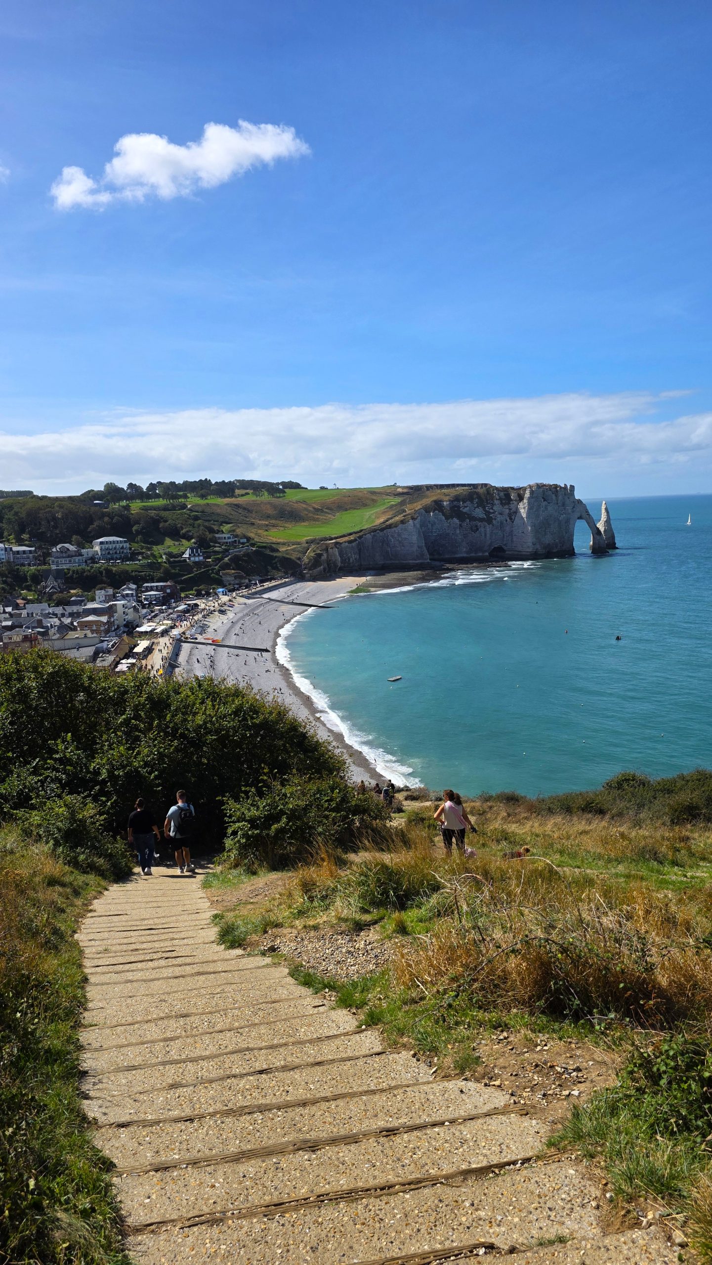 GR21 bei Étretat