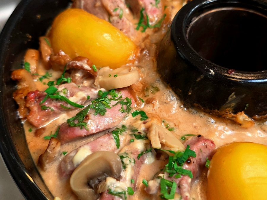 Filettöpfle aus dem Omnia Campingbackofen