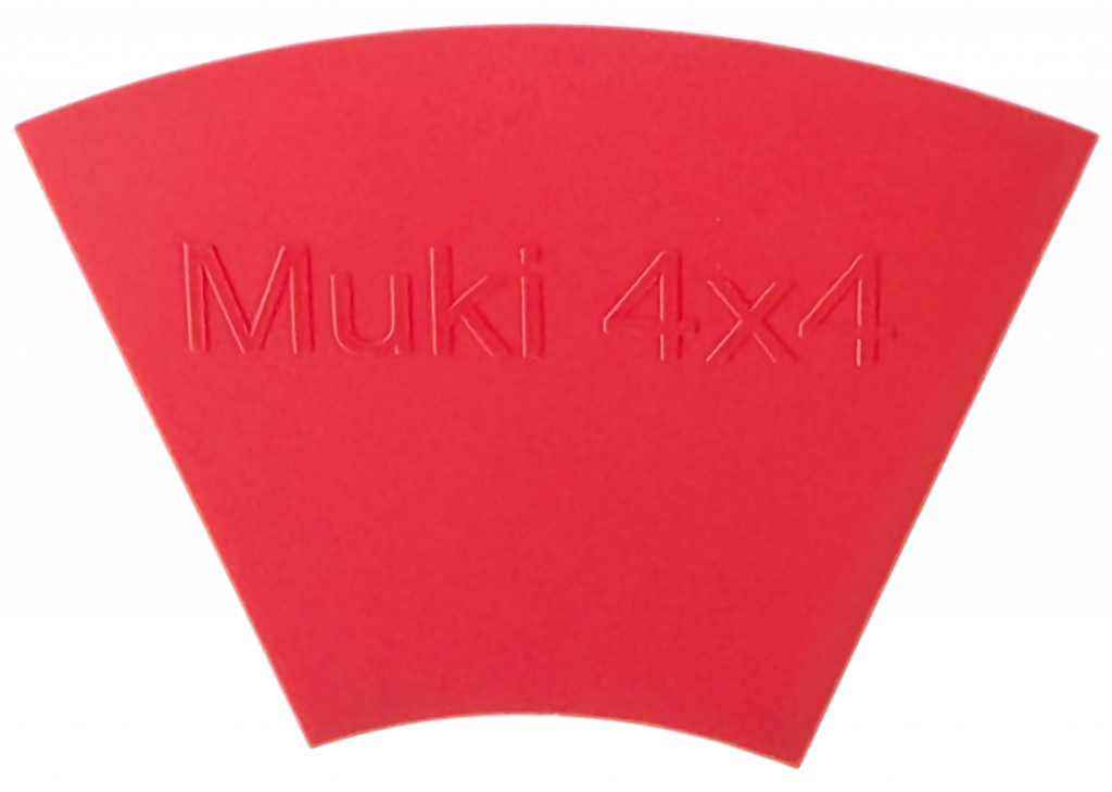 Mukia's Schaberle – Spezial-Schaber zum Reinigen von Campingbacköfen.