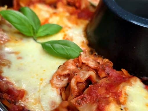 One Pot Linsen Pasta im RoadBaker Campingbackofen One Pot Linsen Pasta im RoadBaker Campingbackofen