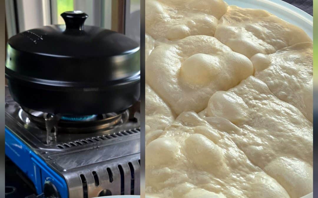 Pizzateig für den Omnia Pizzaofen – unser Grundrezept für knusprige Campingpizza