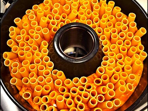 Rigatoni al forno 3-Zutaten-Rezept aus dem Campingbackofen