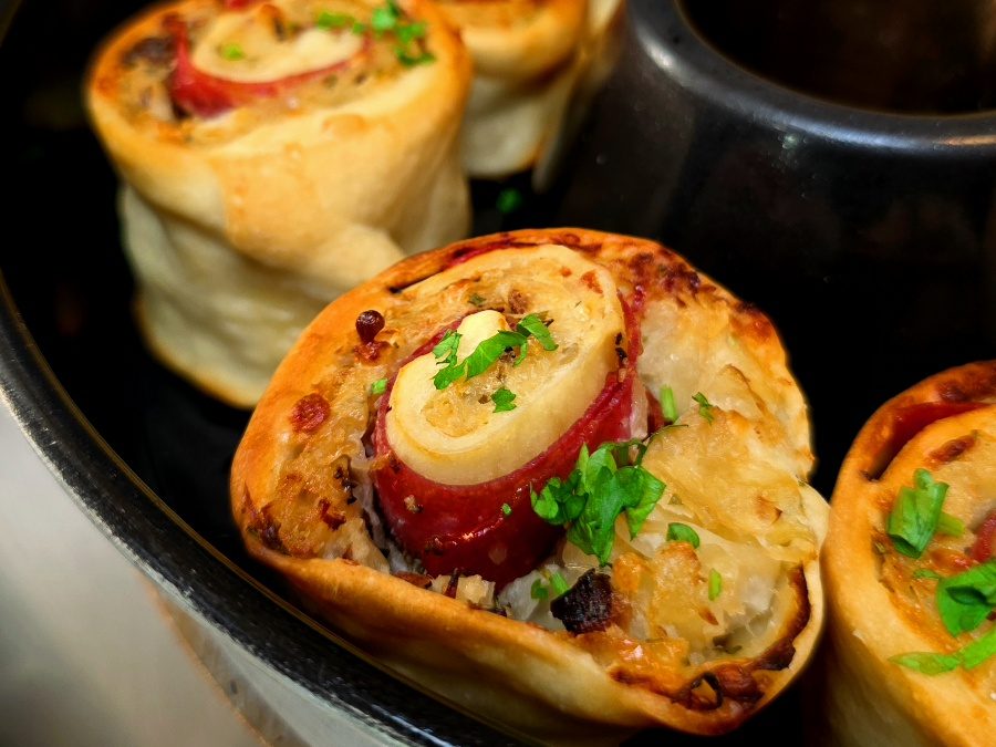 Ruck Zuck Sauerkrautschnecken aus dem Omnia Campingbackofen