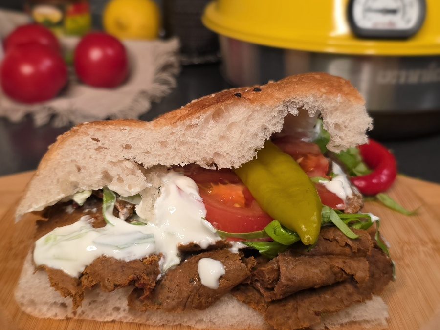  Backpapier Döner aus dem Omnia Campingbackofen